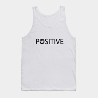 Positive being positive topography design Tank Top